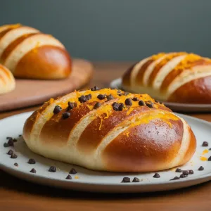 Receita de Pão de Milho com Chocolate e Laranja