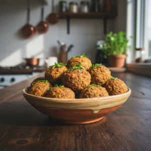 Almôndegas de Lentilha e Aveia na Airfryer: Proteína e Sabor Crocante