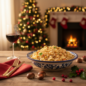 Arroz à Grega para Ceia de Natal: Com Passas e Amêndoas, Sabor Inesquecível