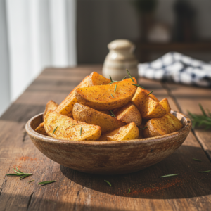 Batata Rústica na Air Fryer: Alecrim e Páprica Defumada Crocantes