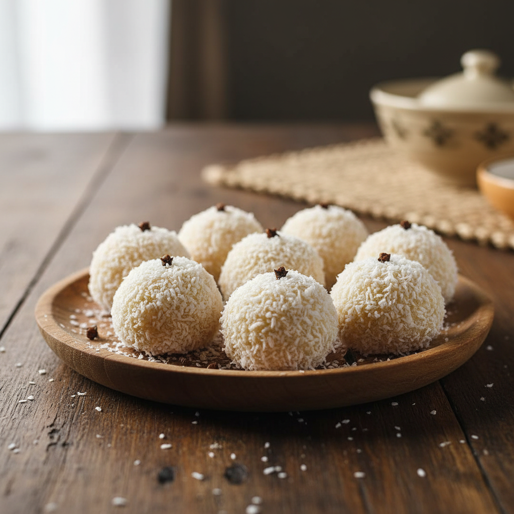 Beijinho de Coco Tradicional da Vovó para Festa Infantil Sem Forminha