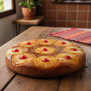 Bolo de Abacaxi Invertido Caramelizado: Receita Fácil e Irresistível