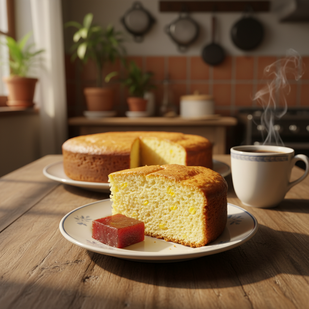 Bolo de Milho de Liquidificador Sem Farinha: Cremoso e Sem Glúten