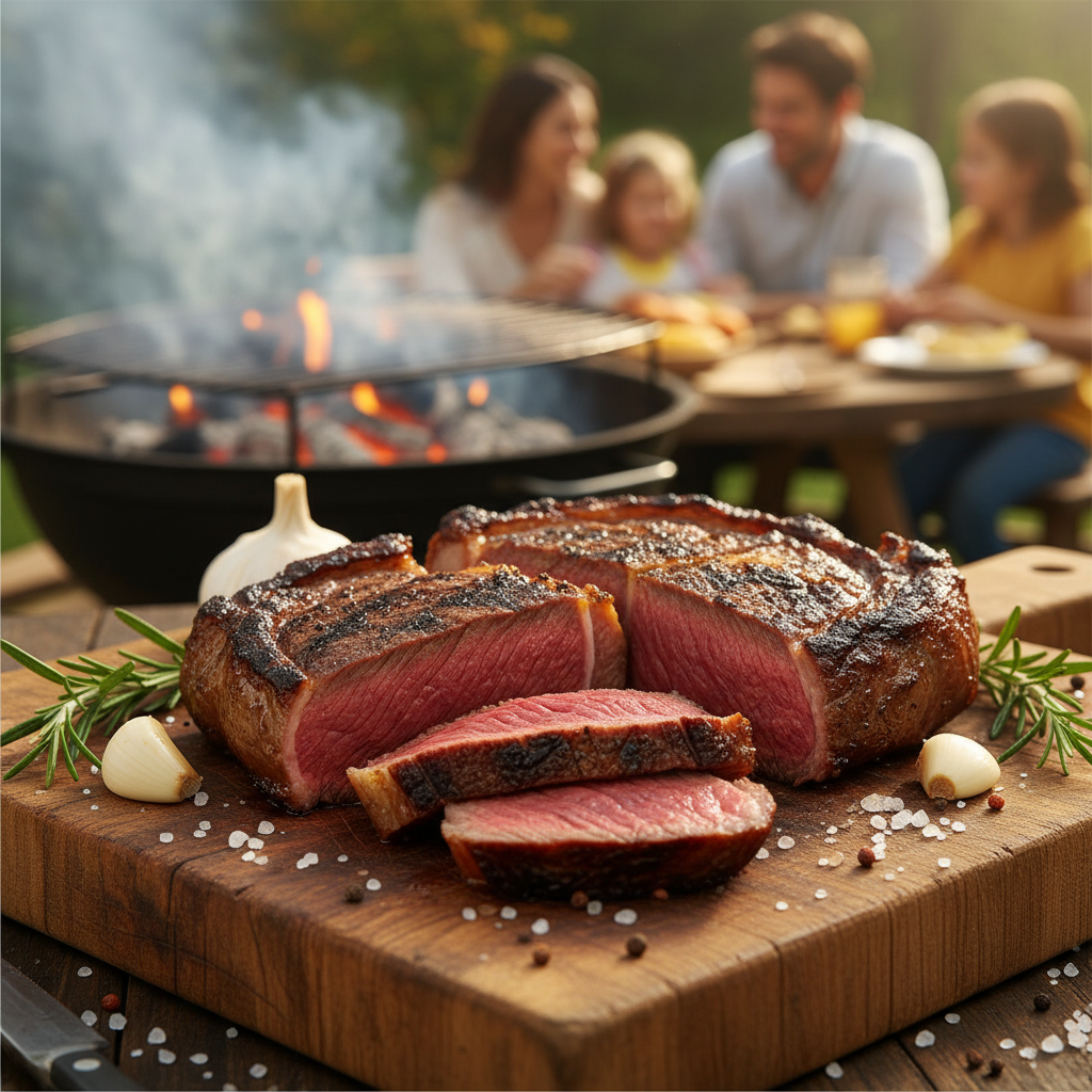 Churrasco de Domingo: Carne Macia e Saborosa