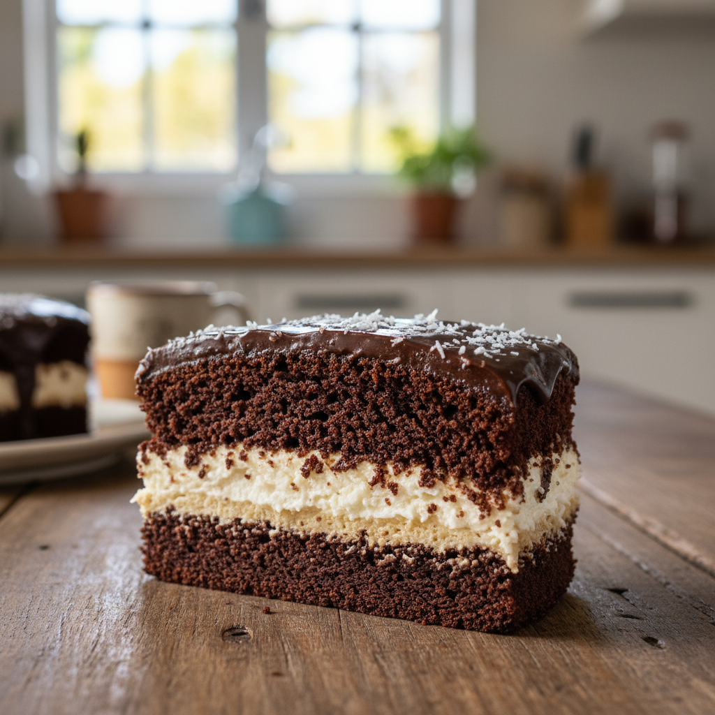 Bolo Prestígio Recheado com Coco e Chocolate: Receita Clássica