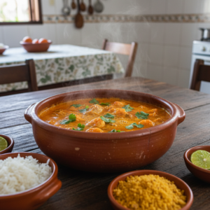 Moqueca de Peixe e Camarão Tradicional Baiana: Sabor da Bahia em Sua Mesa