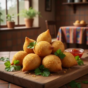 Coxinha de Batata Fácil no Liquidificador: Sem Glúten e Lactose
