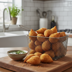 Coxinha Congelada na Air Fryer: Crocante e Suculenta Sem Ressecar