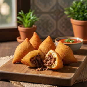 Coxinha de Mandioca com Carne Seca: Sabor Nordestino Inesquecível