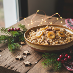 Farofa Doce de Banana com Castanhas: O Toque Perfeito para Seu Peru de Natal