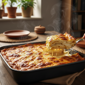 Lasanha de Palmito Cremosa: O Sabor do Domingo no Forno