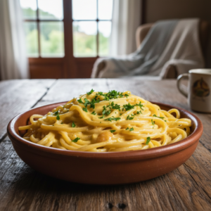 Macarrão com Molho Quatro Queijos Rápido e Fácil: Sabor em Minutos