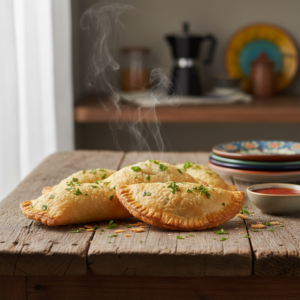 Pastel de Queijo e Presunto Crocante na Air Fryer: Lanche Rápido!