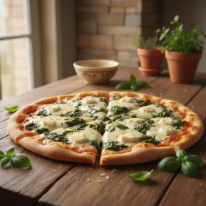 Pizza de Escarola com Queijo Branco: Receita Fácil para Iniciantes