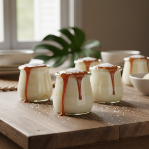 Pudim de Coco Cremoso: Fácil, Lucrativo para Vender em Potes