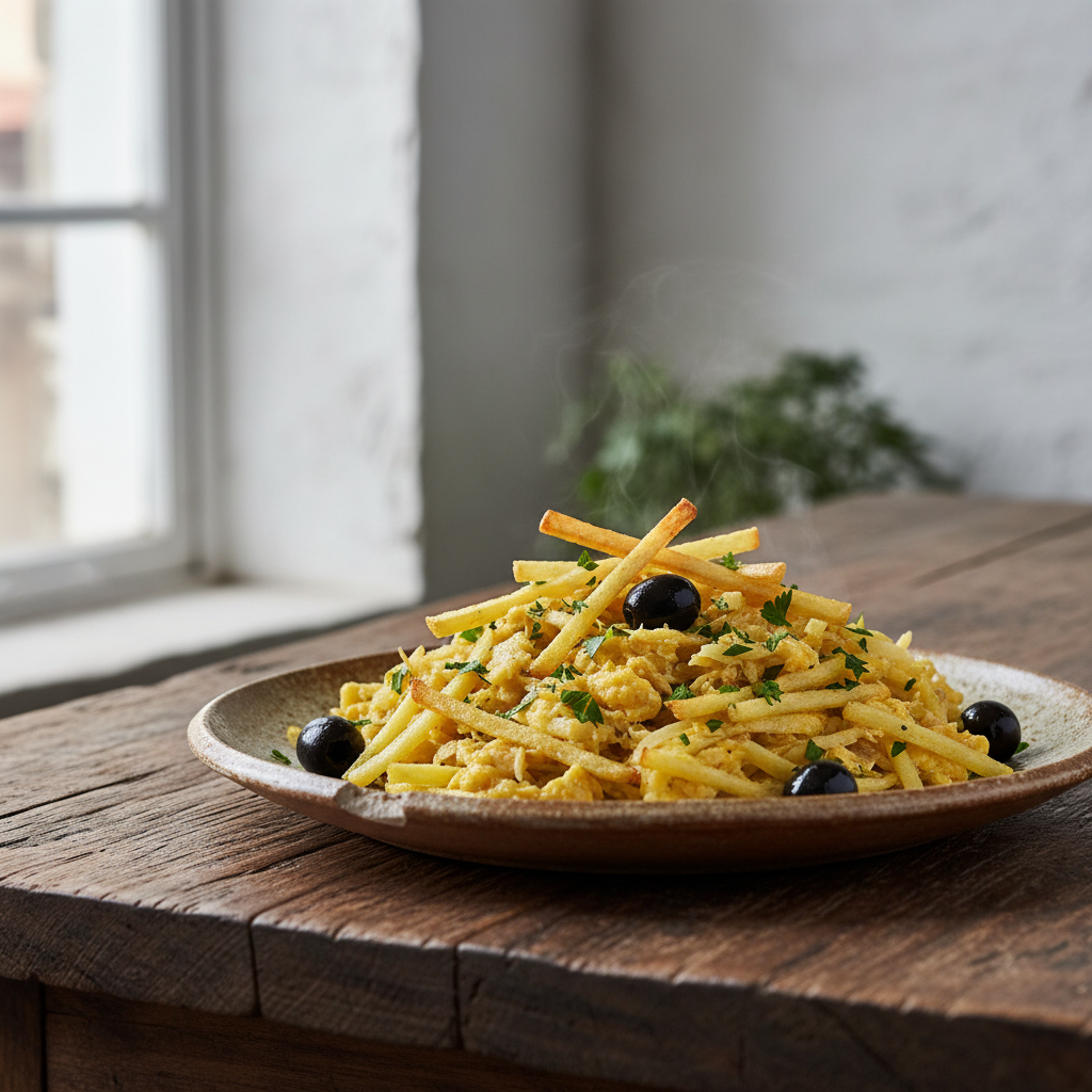 Bacalhau à Brás Cremoso e Fácil: Receita Perfeita para Páscoa