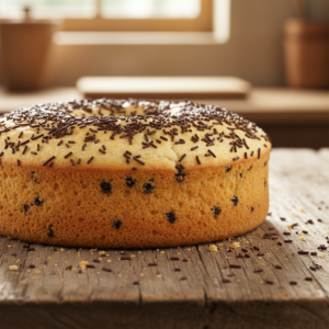 Receita de Bolo Formigueiro Fofo com Granulado de Chocolate