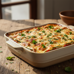 Lasanha de Abobrinha Low Carb Rápida para Jantar: Leve e Saborosa