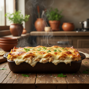 Receita de Lasanha de Frango Cremosa Fácil para Iniciantes