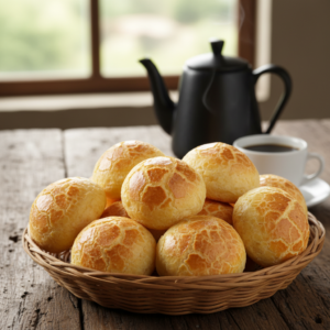 Pão de Queijo Cremoso da Roça no Forno: Sem Liquidificador!