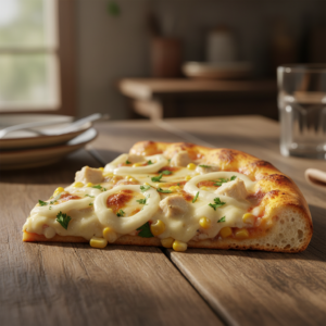 Recheio de Pizza de Frango com Catupiry Cremoso e Milho: Sabor de Família