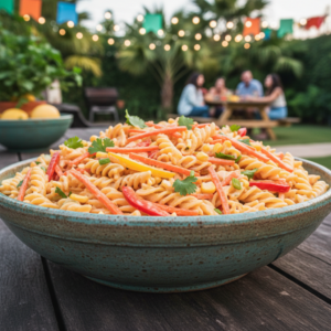 Salada de Macarrão Fria: Opção Colorida para Sua Festa Junina