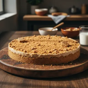 Torta de Paçoca Fácil Sem Forno: Sabor de Festa Junina em Minutos