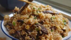 Arroz Carreteiro Gaúcho com Charque Soltinho e Suculento