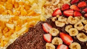 Pizza Doce de Banana com Canela e Leite Condensado: A Sobremesa Perfeita!