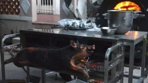 Leitão Assado à Moda da Roça Mineira: Crosta Crocante e Carne Macia em 4 Horas