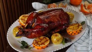 Pato Assado com Laranja e Batata Doce: o Almoço de Domingo em Setembro